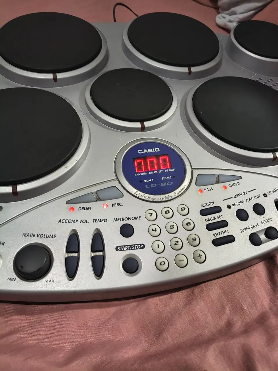 Bateria eletrônica Casio Ld80  - Foto 3