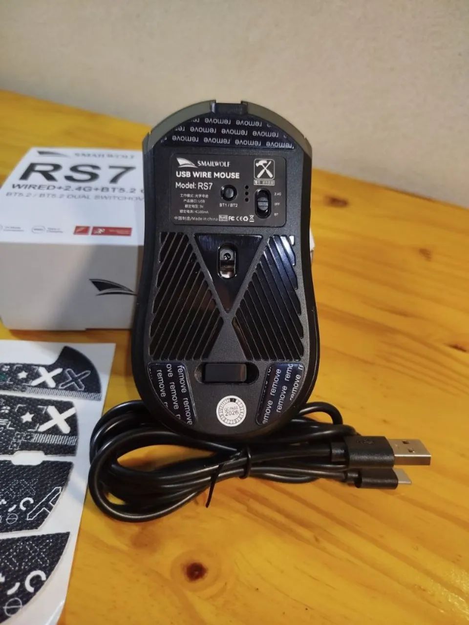 (LACRADO) Mouse Gamer Smailwolf RS7 - Foto 3