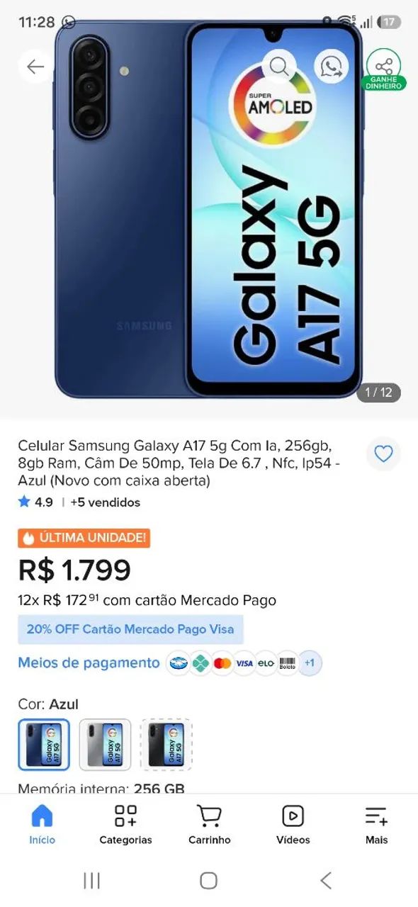 Samsung a17 5g 256gb - Foto 5