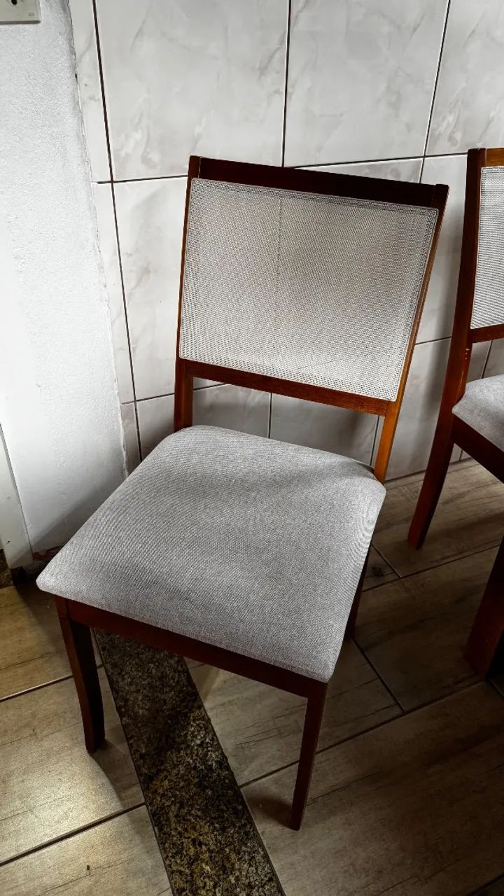 6 cadeiras para mesa de jantar - Foto 2