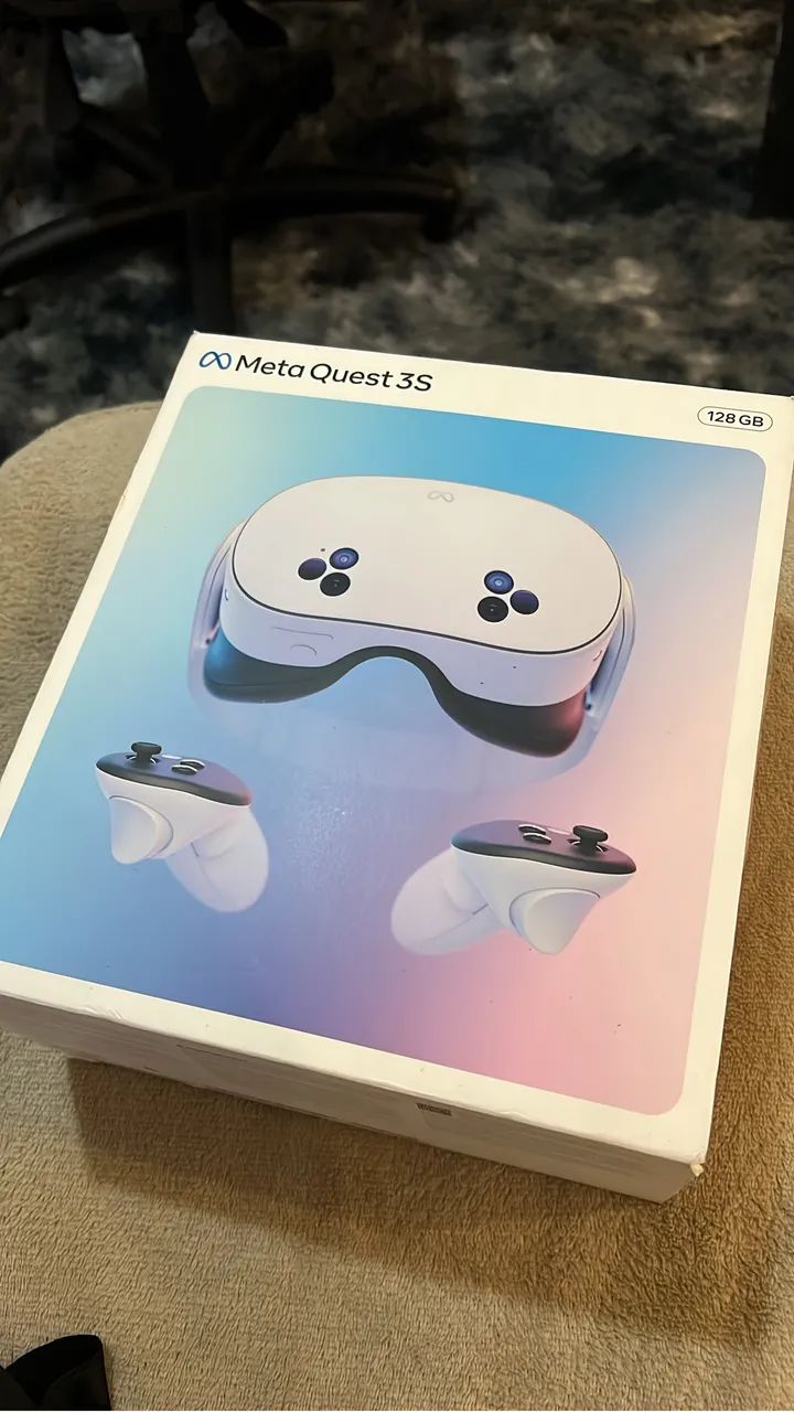 Meta quest 3s 128gb novo! - Peças e Acessórios de Vídeo Game