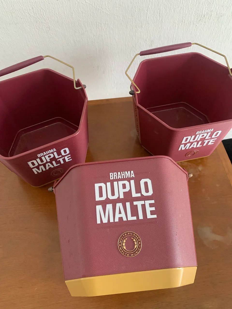 Balde de gelo/cerveja Brahma duplo malte