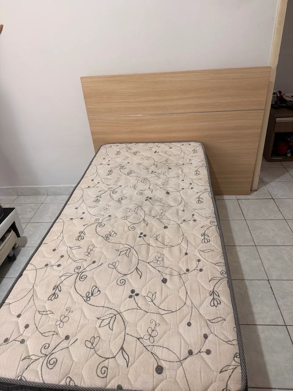 cama bicama solteiro com cabeceira 