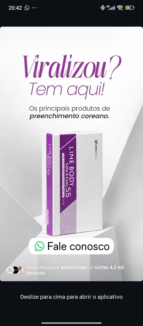 Preenchimento 55ml