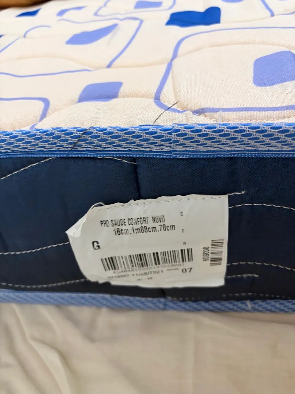 Cama box solteiro e colchão Ortobom 1,88x0,78 - Foto 4