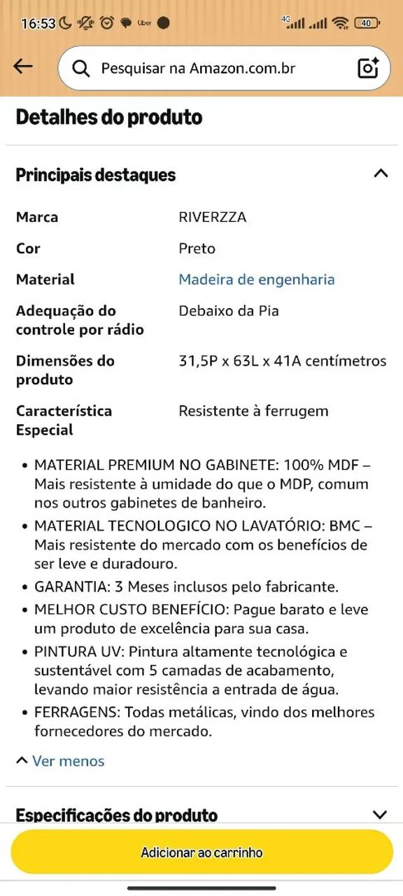 Gaveteiro para banheiro sem espelho ? - Foto 5