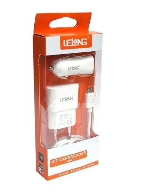Kit Carregador de Celular 3 em 1  Lelong - Foto 5