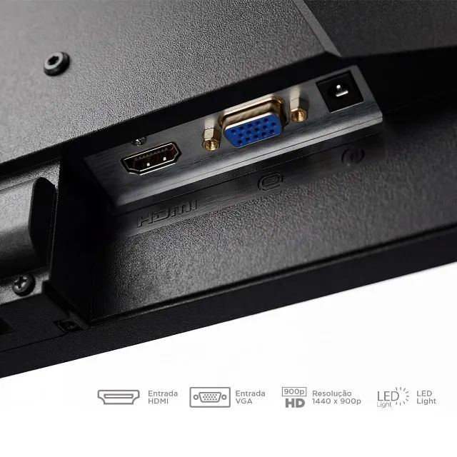 Monitor (Novo|Garantia) de 20 Polegadas HDMI/VGA (Pc / Dvr / Notebook / TV Box) - Foto 2