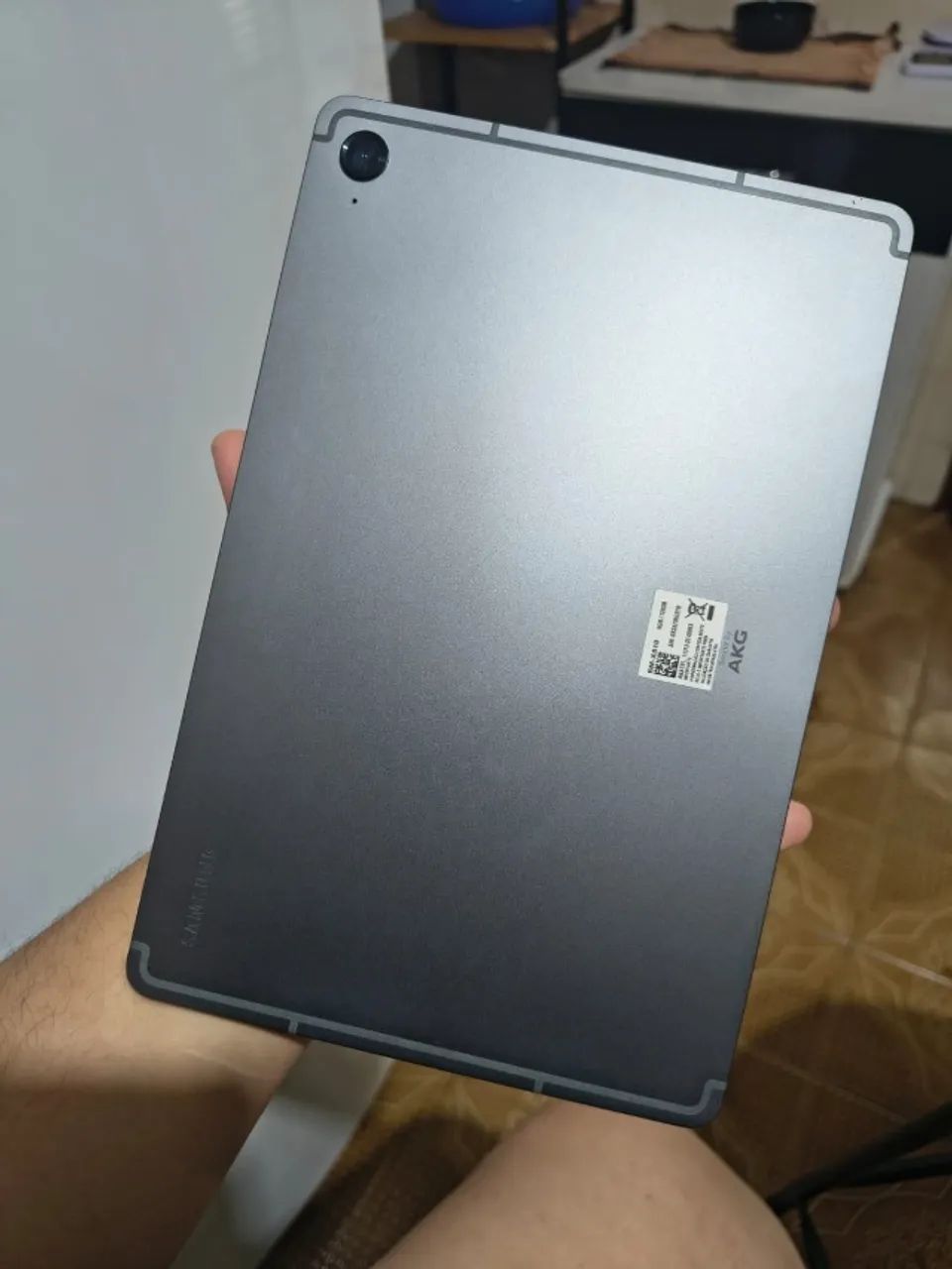 Tablet Samsung S9 FE - Memória 128GB - RAM 6GB - Cinza - Foto 3
