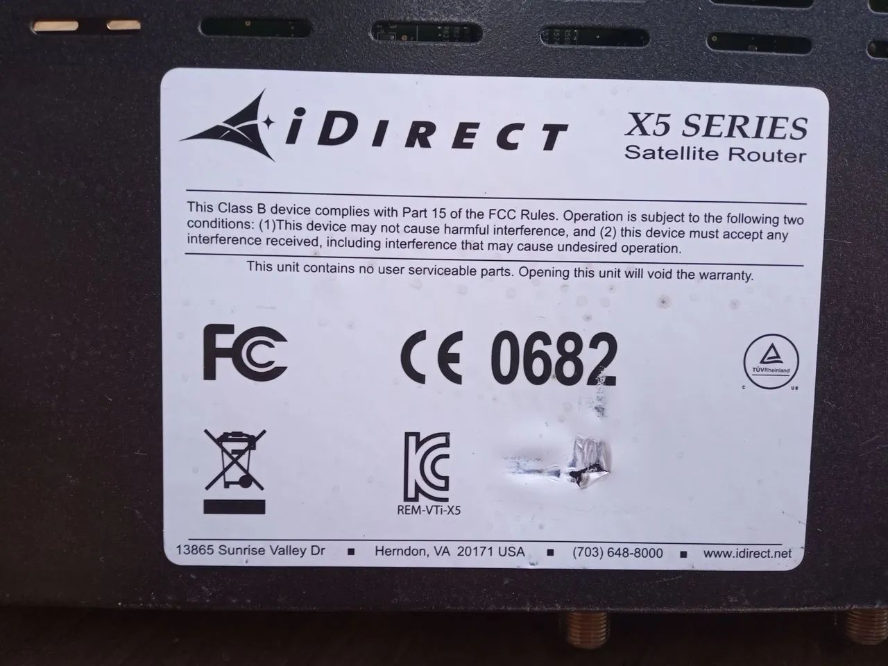 Roteador de Satélite iDirect Evolution X5.  - Foto 2