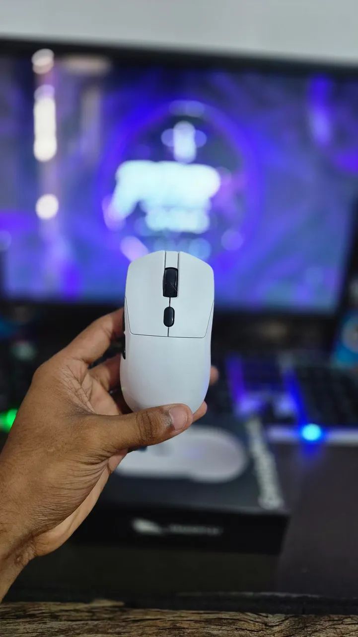 MOUSE GAMER SMAILWOLF M3 ? SEM FIO | 12.000 DPI | TRI-MODE - Foto 3