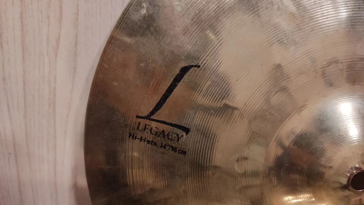 Prato sabian 18 HHX Legacy Dave Weckl - nao zildijan istanbul