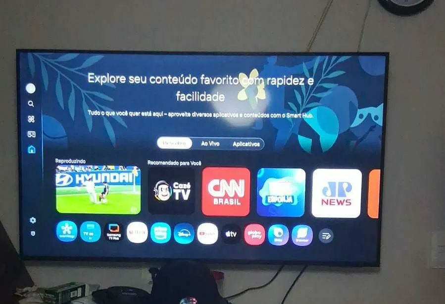 TV 50 polegada semi nova