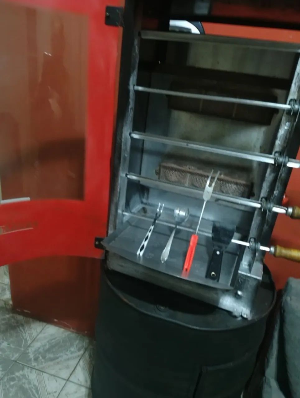 Churrasqueira a gás 