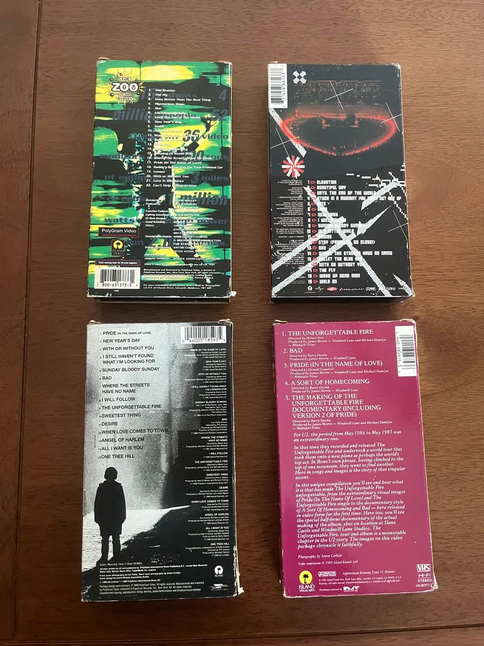 U2 - Fitas 4 VHS - Foto 2