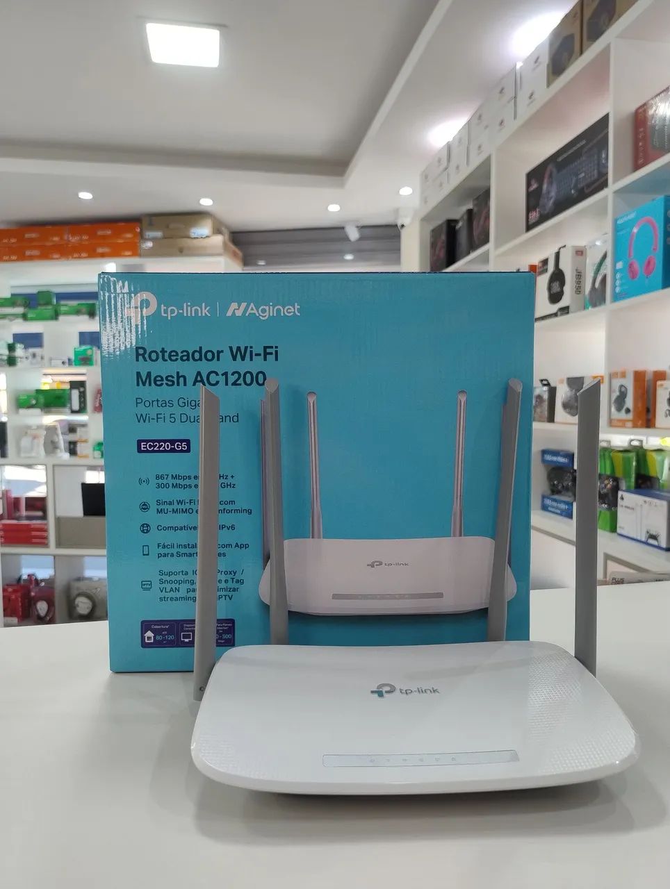 Roteador Dual Band AC1200 Com EasyMesh E MU-MIMO - Foto 2