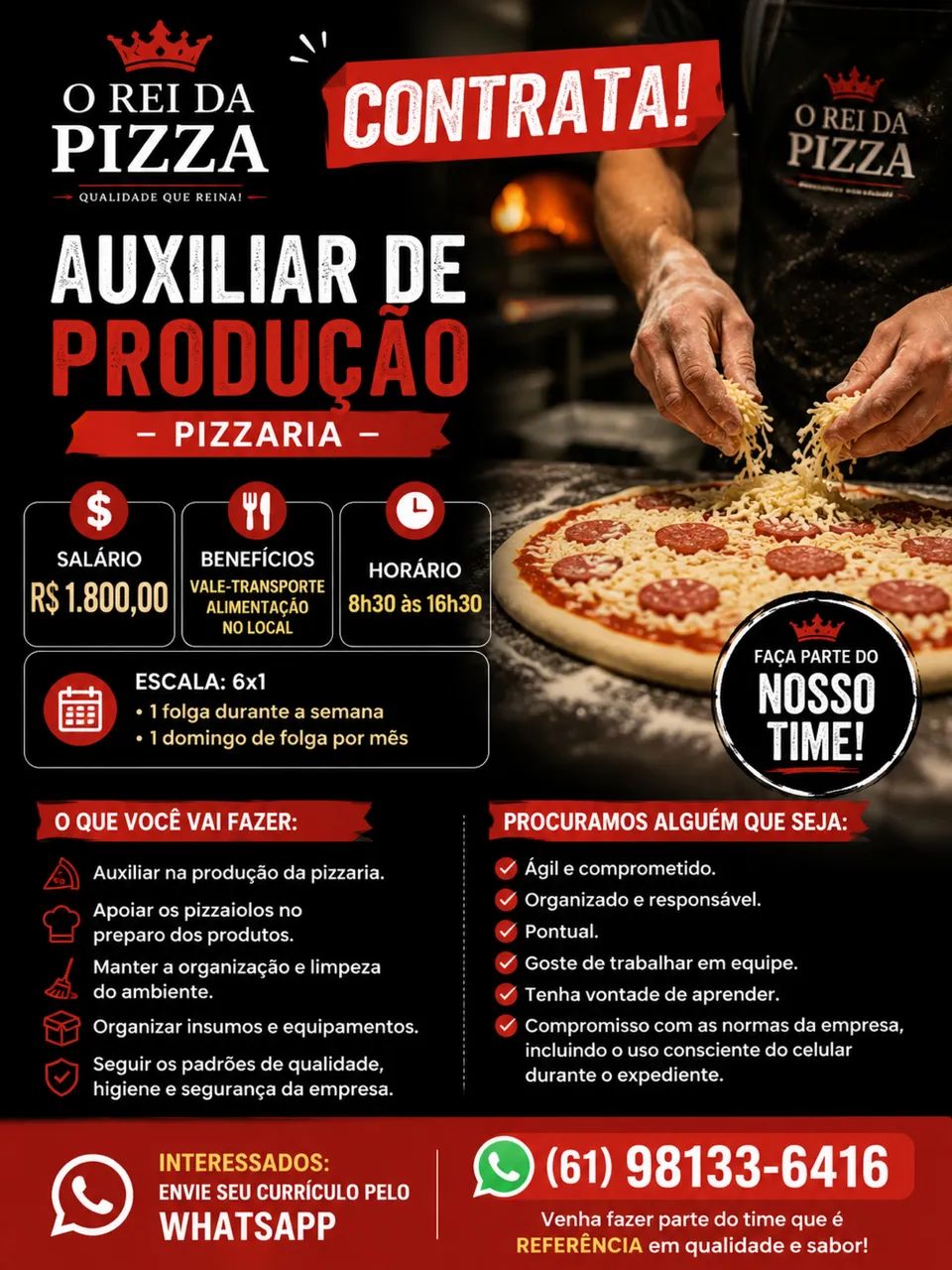 Auxiliar de Produção 