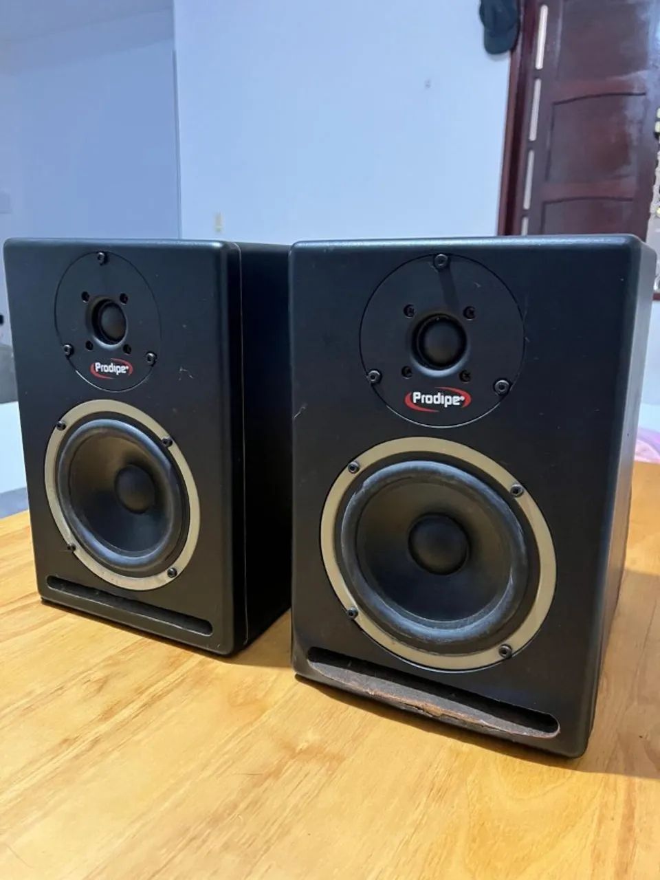 Par de Monitores de Áudio Ativos Prodipe Pro5 v2 - Estúdio