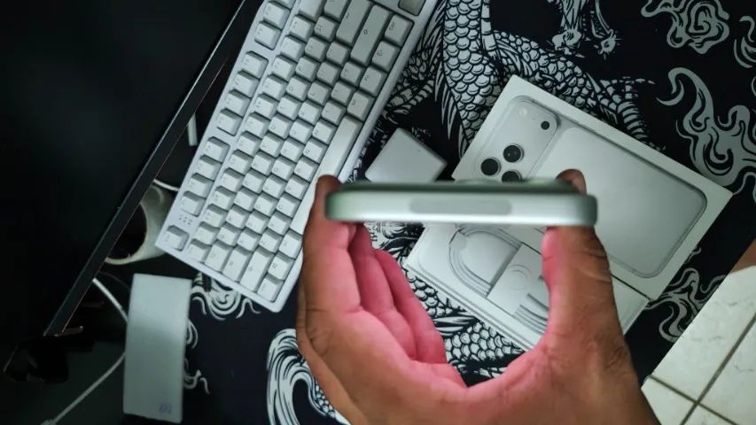 ? OPORTUNIDADE IMPERDÍVEL! iPHONE 17 PRO MAX SILVER - 256GB ? - Foto 4