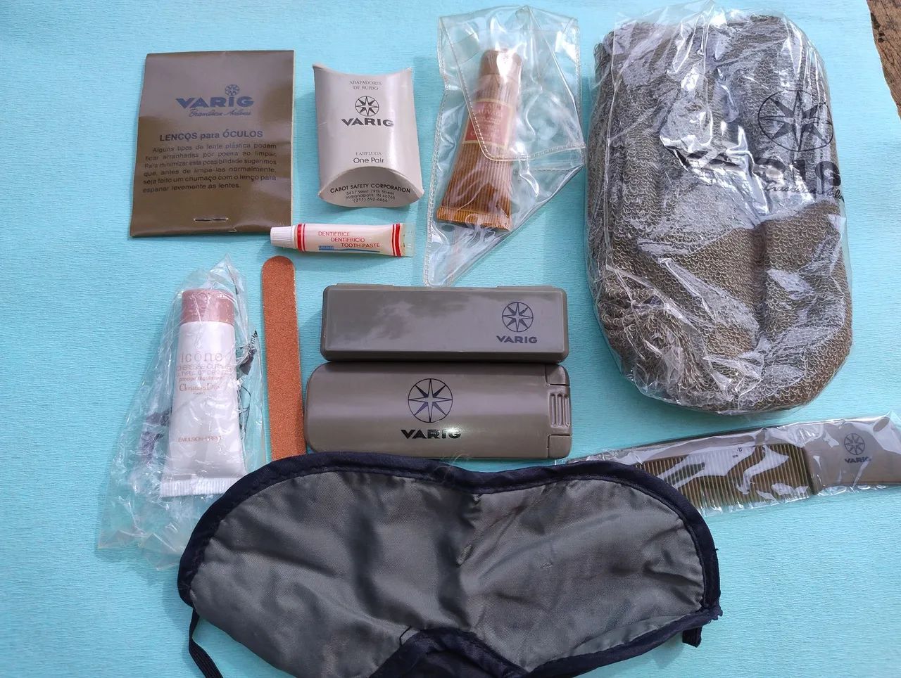 Item de colecionador Nécessaire de viagem VARIG - Foto 3