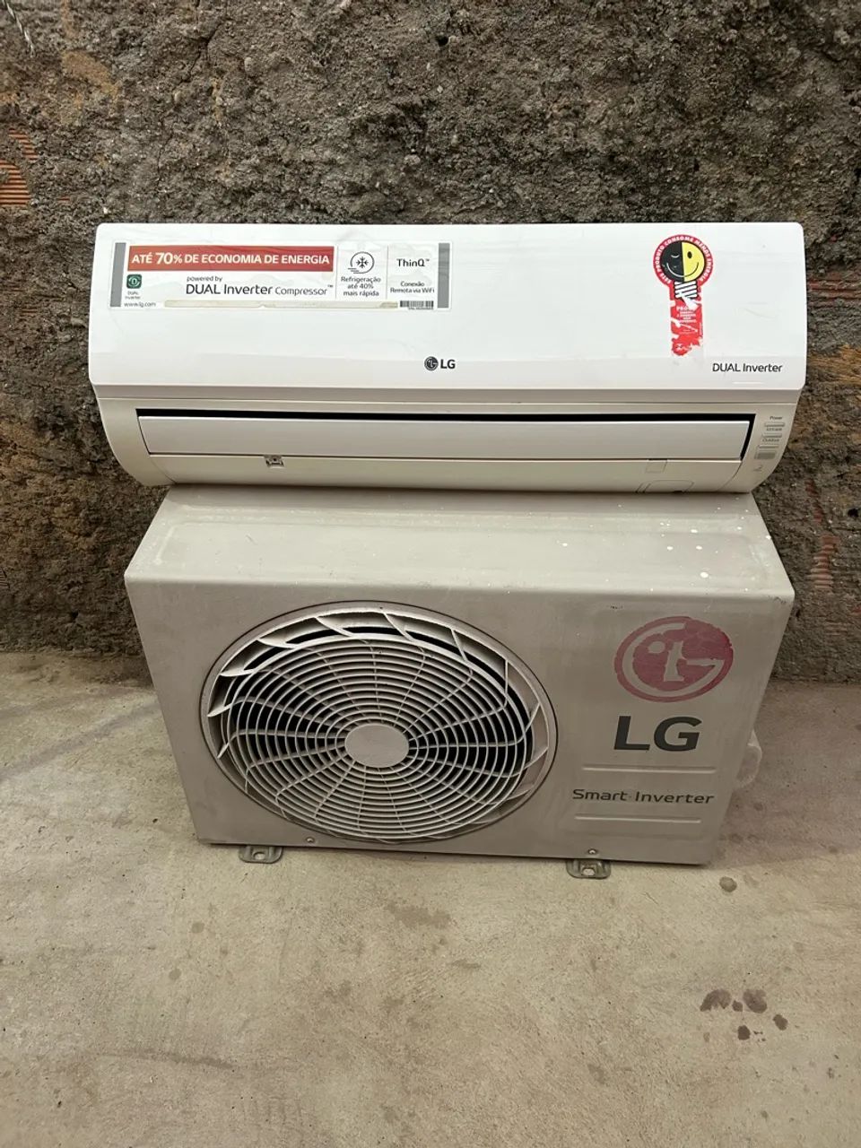 Ar condicionado LG Dual inverter 