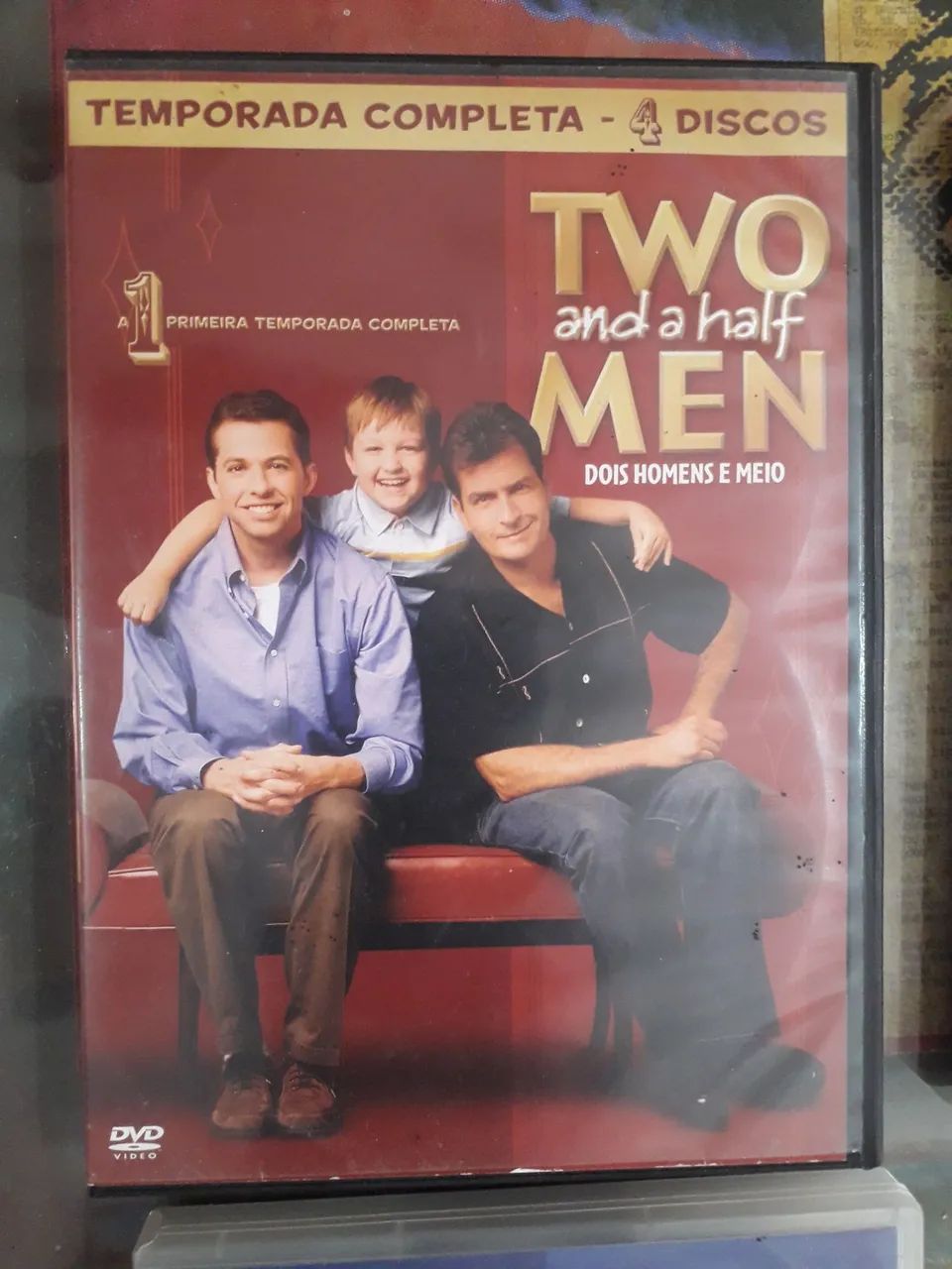 DVDs Dois Homens e Meio