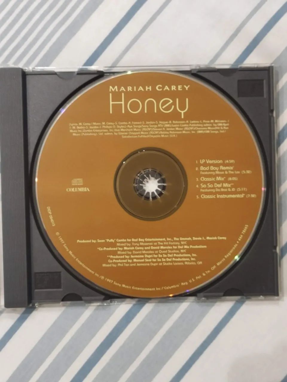 CD Single Mariah Carey Honey Importado - Foto 4
