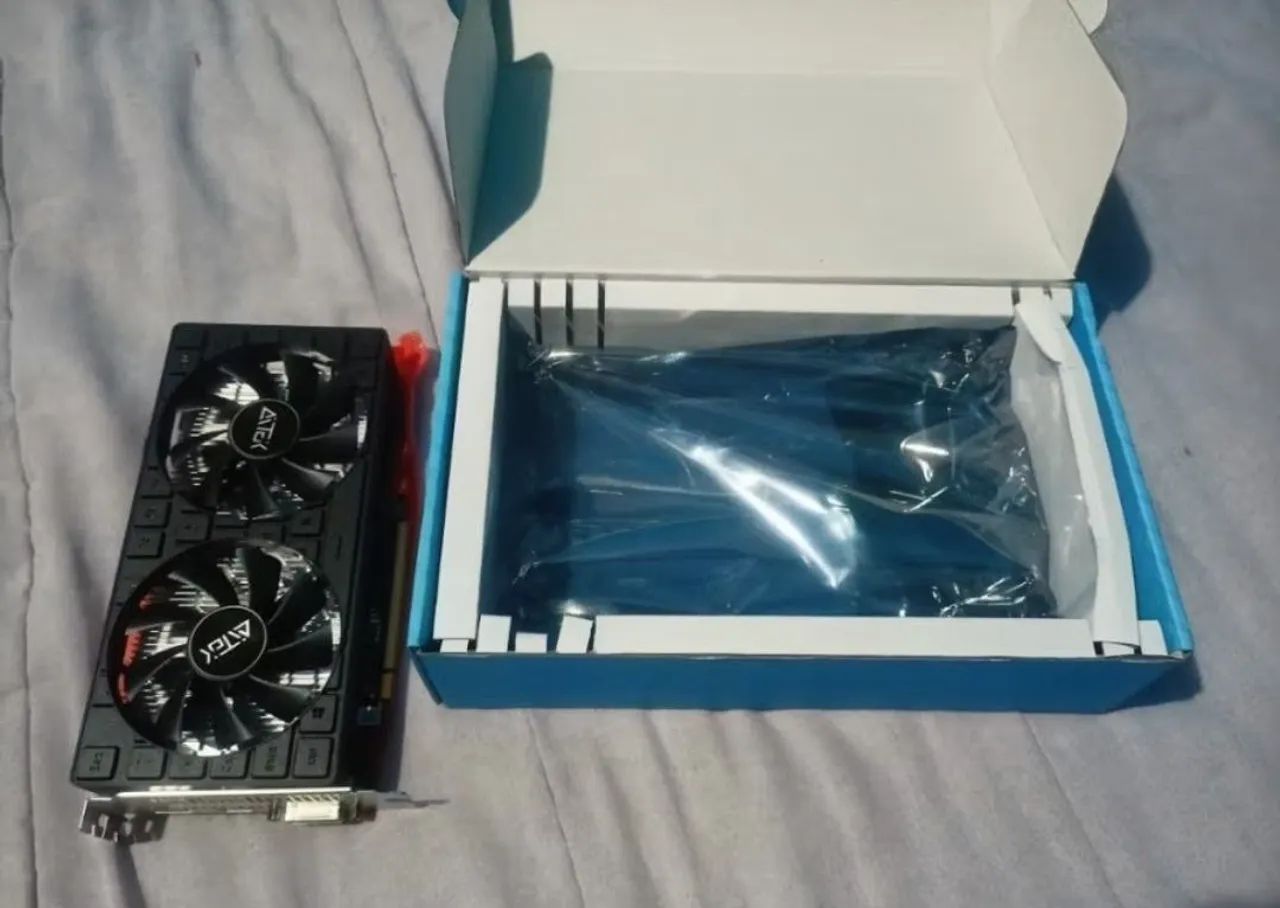 Rx 580 8gb nova na caixa  - Foto 3