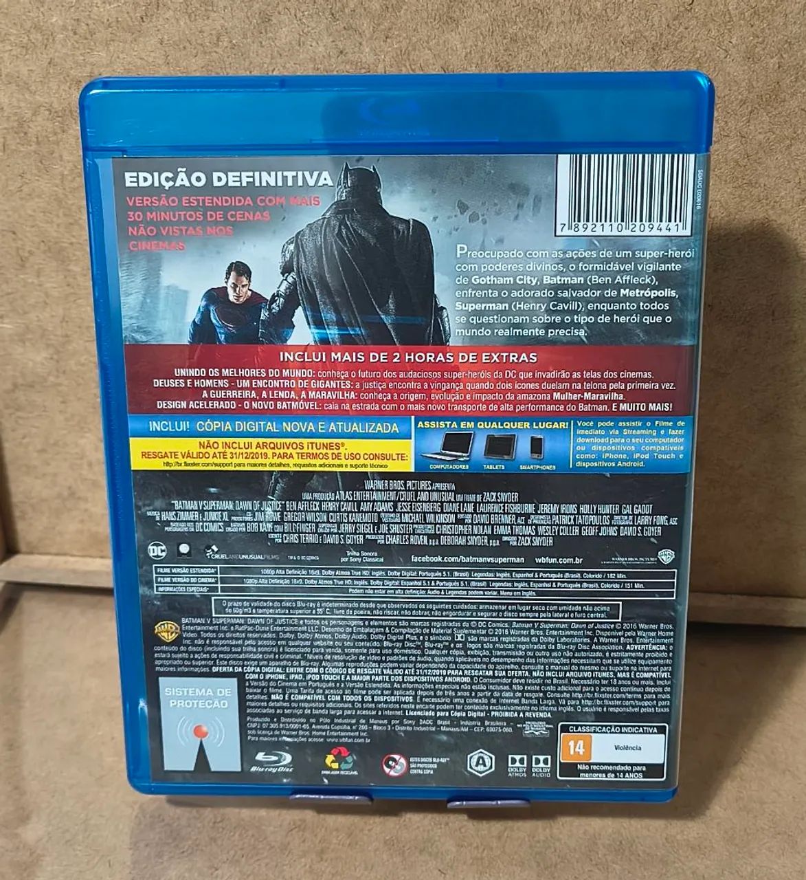 Bluray Batman vs Superman  - Foto 2