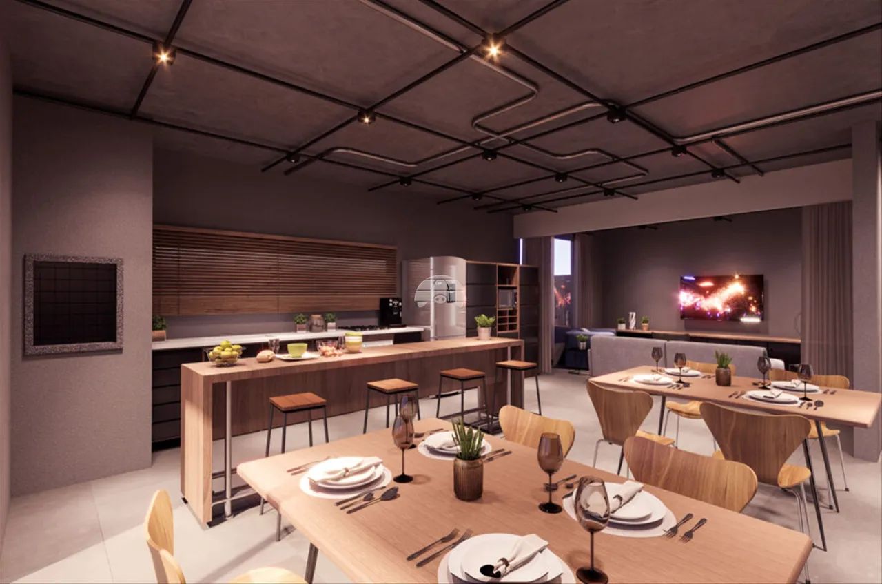 Studio para venda com 1 quarto no Bairro Alto da Rua XV - Curitiba - PR - Foto 4