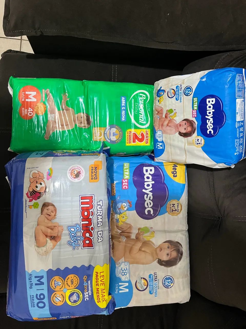 Kit de fraldas 