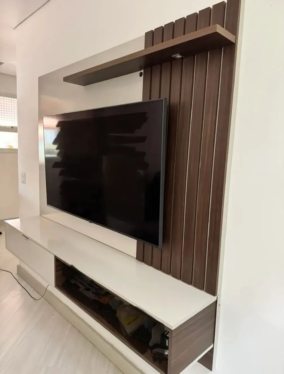 Rack e painel mdf novo - Foto 2