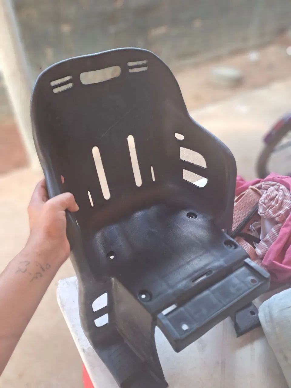 Cadeira de bicicleta infantil  - Foto 3