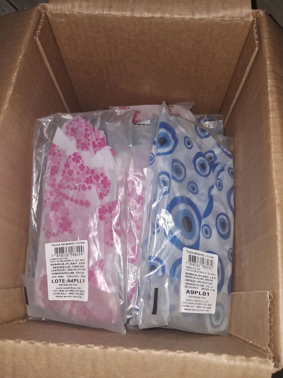 Toucas para banho 
