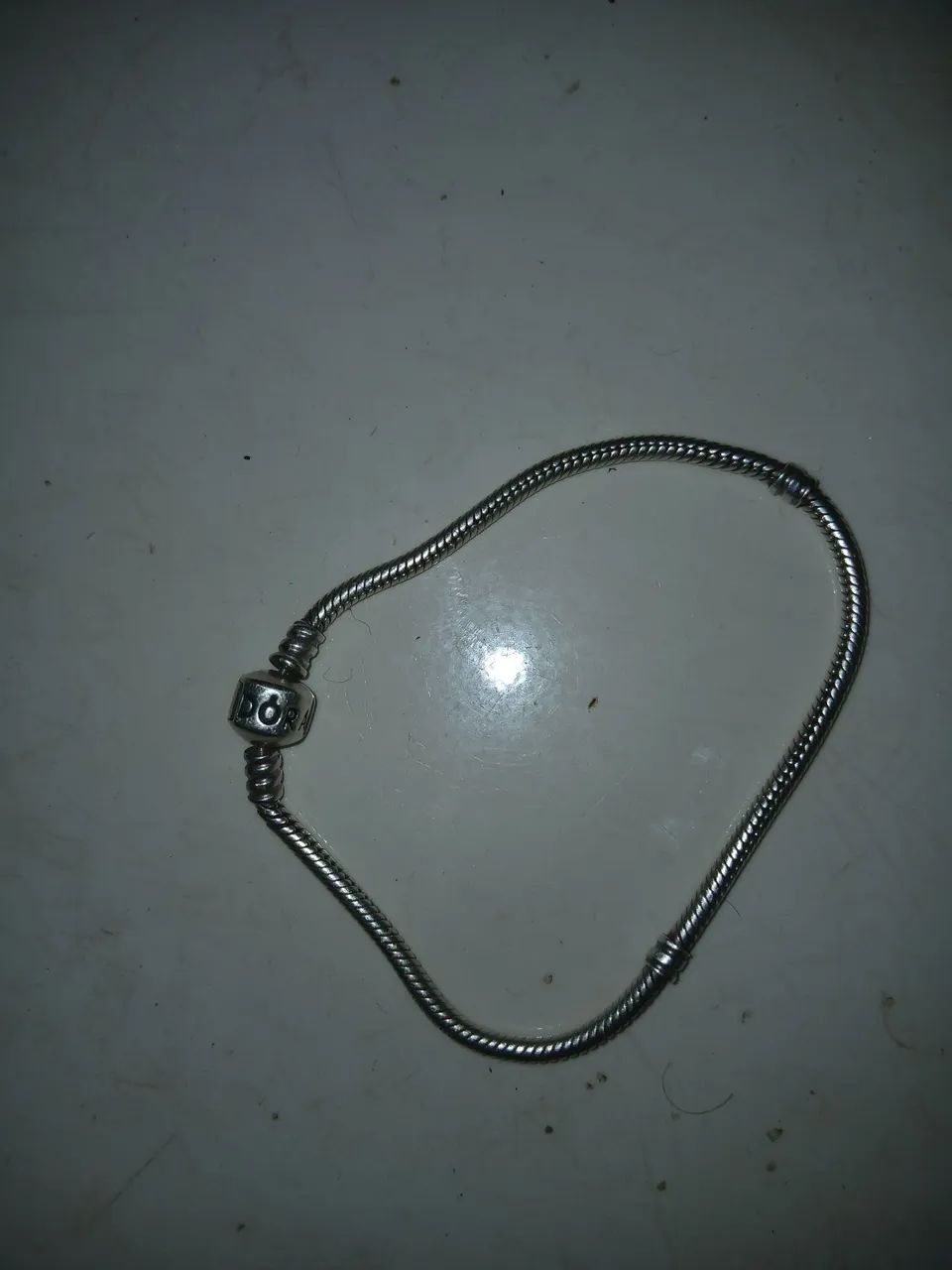 pulseira Pandora clássica em prata 925  - Foto 2