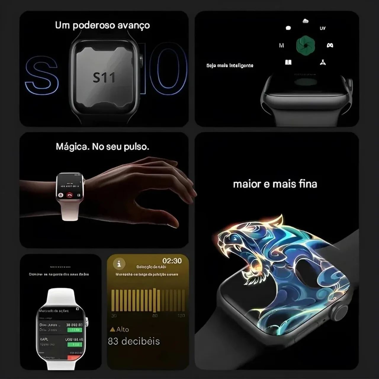 Relogio smartwatch S11 - Foto 3