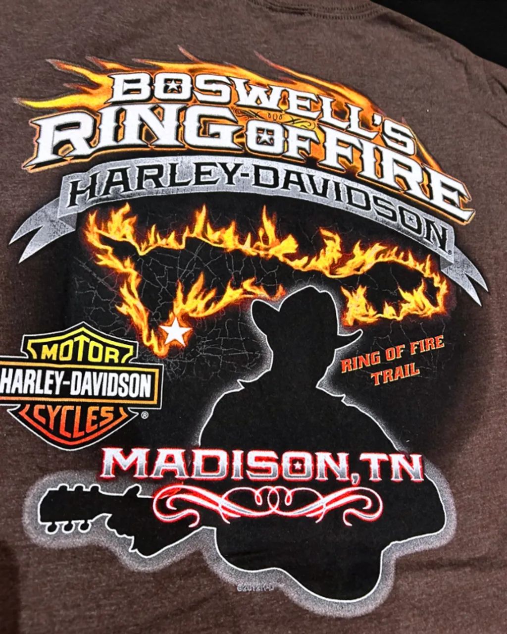 Camisa Harley-Davidson Ring of Fire - Madison, Tennessee - Foto 3