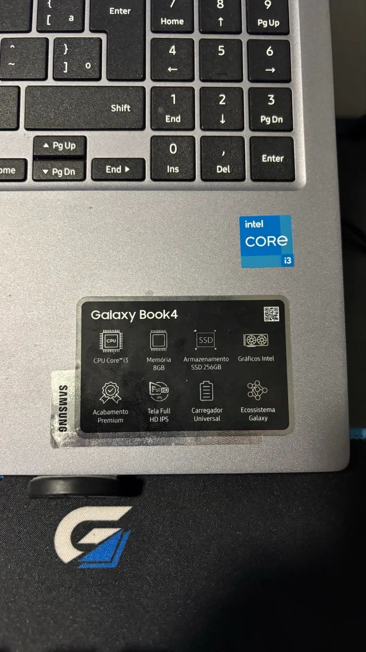 Samsung Galaxy Book4 i3 13ª 8GB SSD 256GB - Foto 4