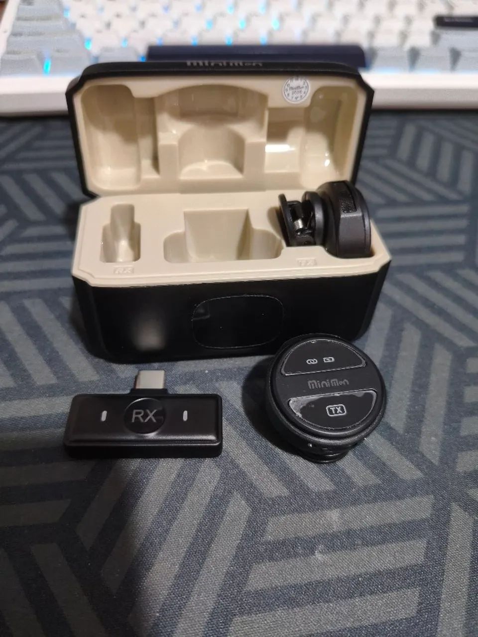 Microfone lapela sem fio para Celular - Produto Novo! - Foto 4