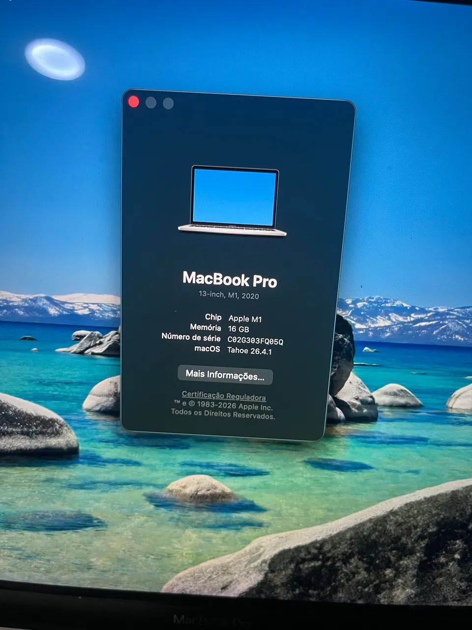 MacBook Pro M1 16gb RAM 256ssd 2020 - Notebooks - Jardim Panorama