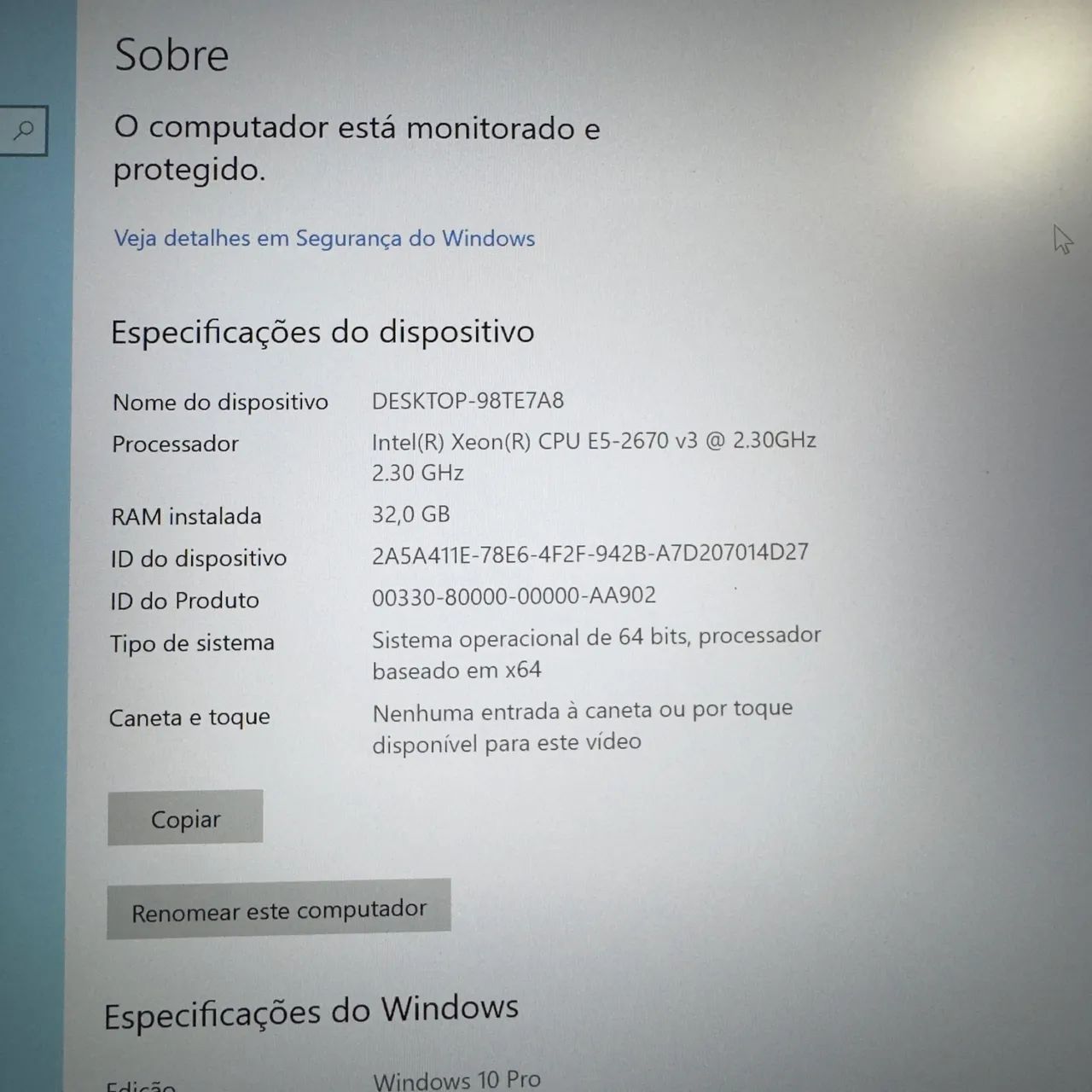 PC Gamer - Xeon - 32GB - RX5700 XT - Foto 4