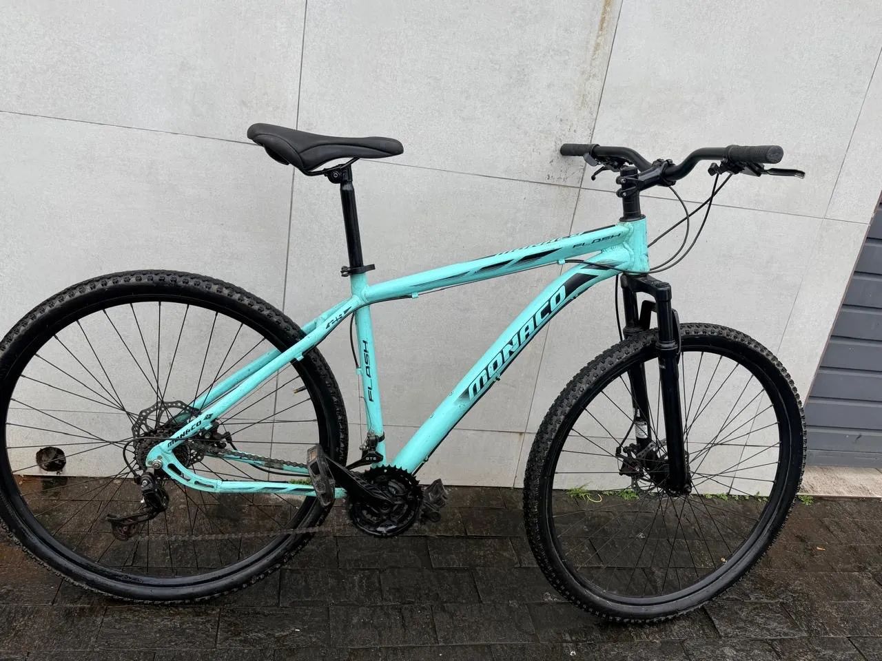 Bicicleta aro 29 alumínio  revisara com nota  - Foto 3