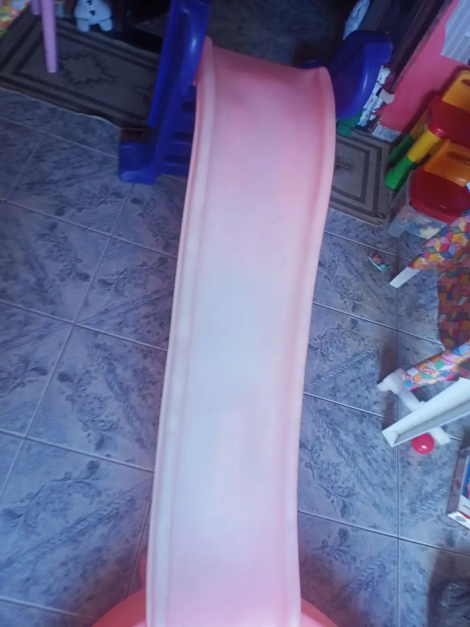 Escorregador infantil com piscina  - Foto 5