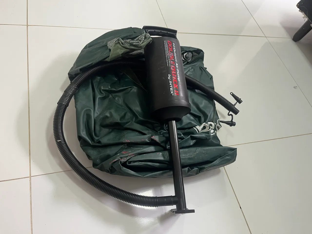 Colchão inflável com bomba  - Foto 3