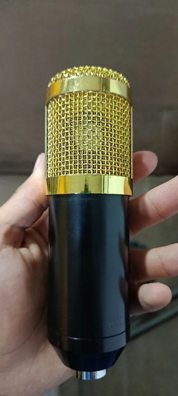 Kit Microfone BM800 Completo | Braço Articulado + Pop Filter + Acessórios - Foto 3