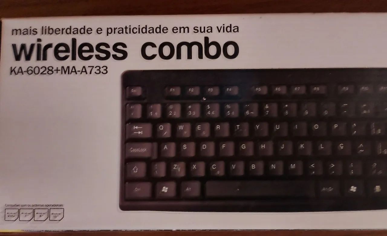 Kit Tecaldo e Mouse sem Fio - Foto 3