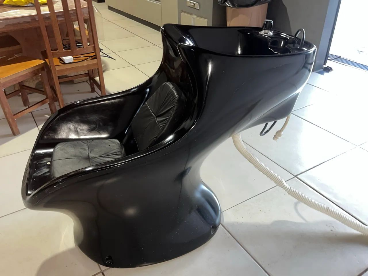 Lavatório de salão preto  - Foto 5