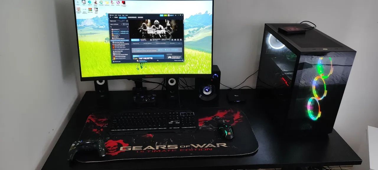 Pc gamer mesa mais monitor 31,5 polegadas  - Foto 2
