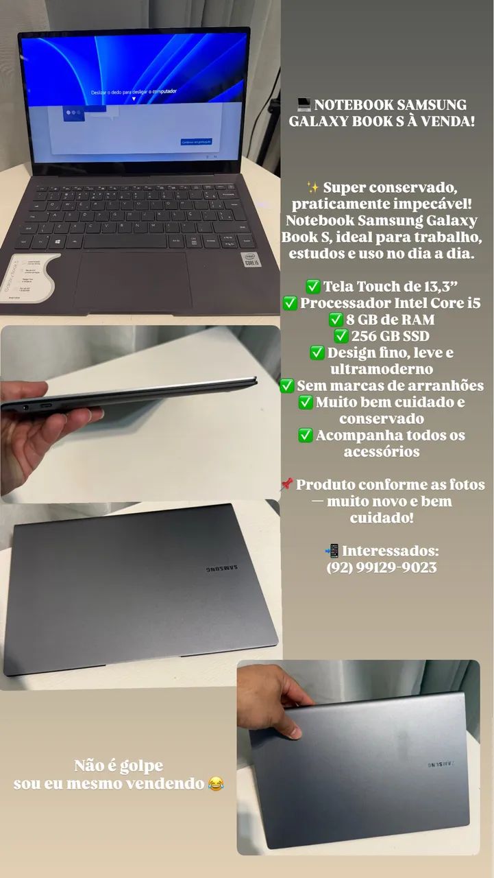 Notebook Samsung  book S - Foto 3