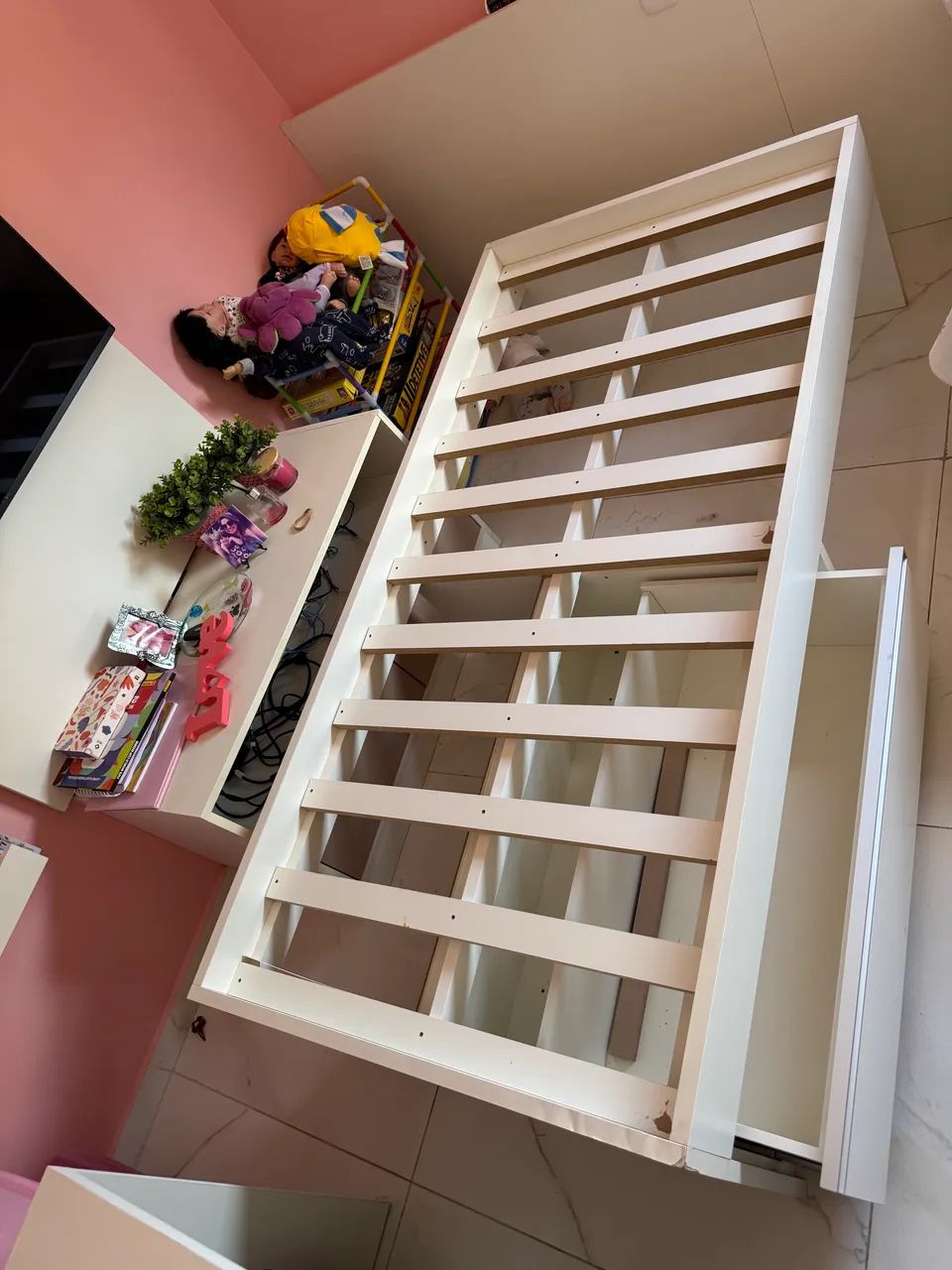 Cama de solteiro + colchão  - Foto 3